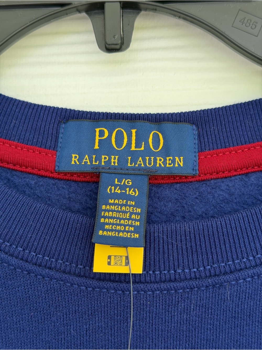Polo Ralph Lauren Navy Sweatshirt with Truck Graphic - Picture 6 of 9